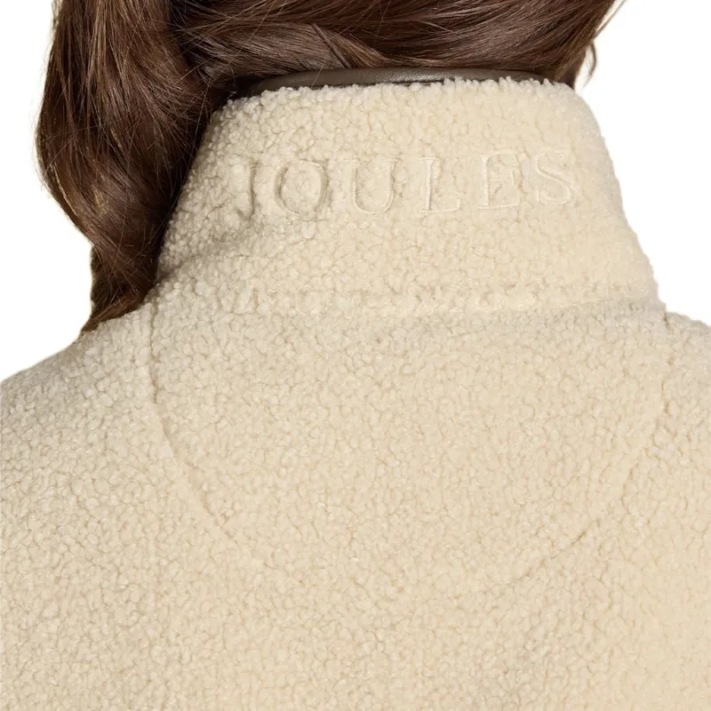 Joules Heritage Women's Borg Fleece Vest - Cream-4