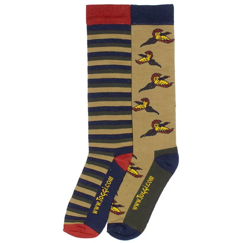 Toggi Oliver Men's Bamboo Socks 2 Pack - Desert Sand
