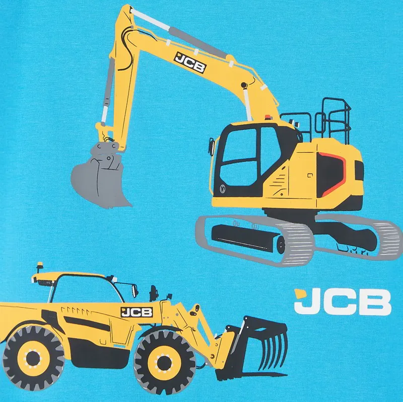 Lighthouse Oliver Junior Boys Short-Sleeve Tee - JCB Print-2
