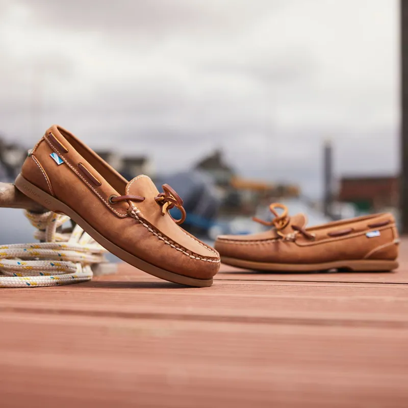 Chatham Olivia G2 Womens Boat Shoes - Walnut-10