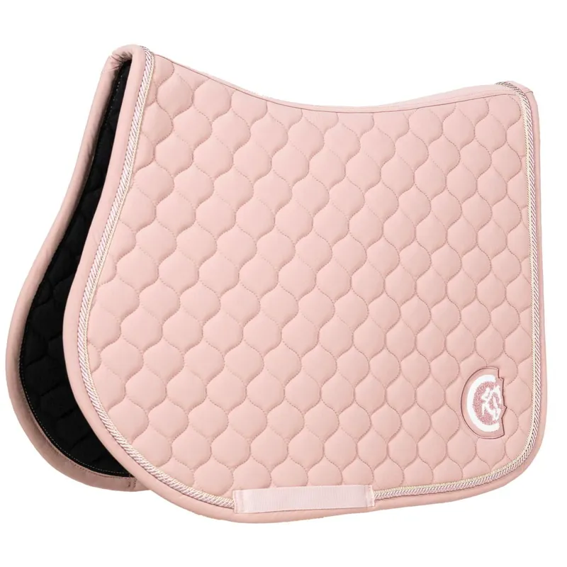 Kentucky 3D Logo Onion Quilt Jump Saddle Pad - Old Rose