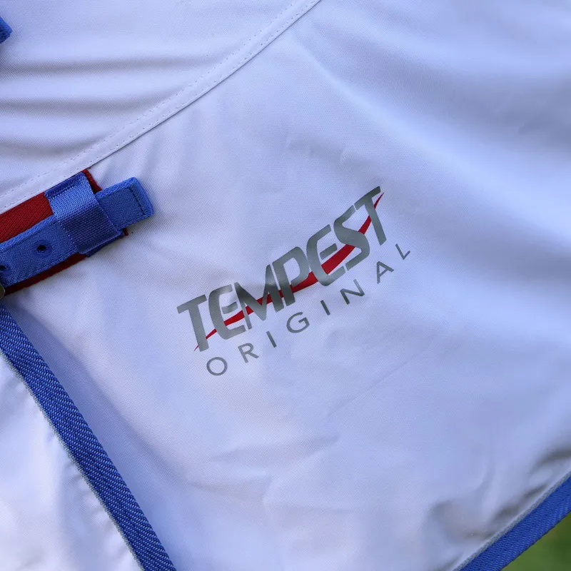 Shires Tempest Original Combo Neck Fly Sheet - White-5