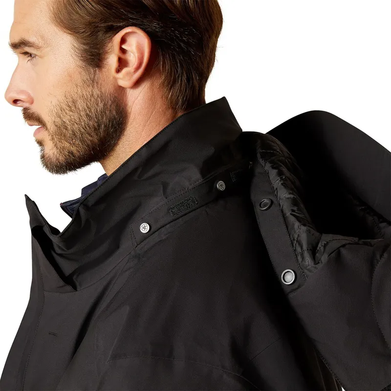 Ariat Outer Banks Men's Waterproof Jacket - Black-5