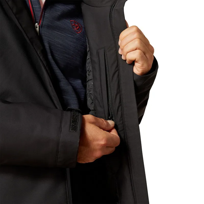 Ariat Outer Banks Men's Waterproof Jacket - Black-4