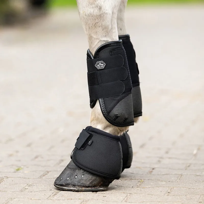 QHP Technical Bell Boots - Black-2