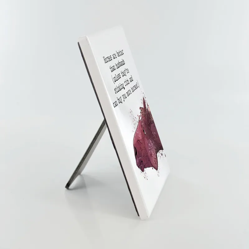 Vivid Squid Photo Panel - Horses Are Better Than Husbands-3