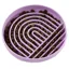 Parallax Hide and Lick Pet Bowl - Purple