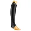 Parlanti Mini Calfskin Elastic Half Chaps - Black
