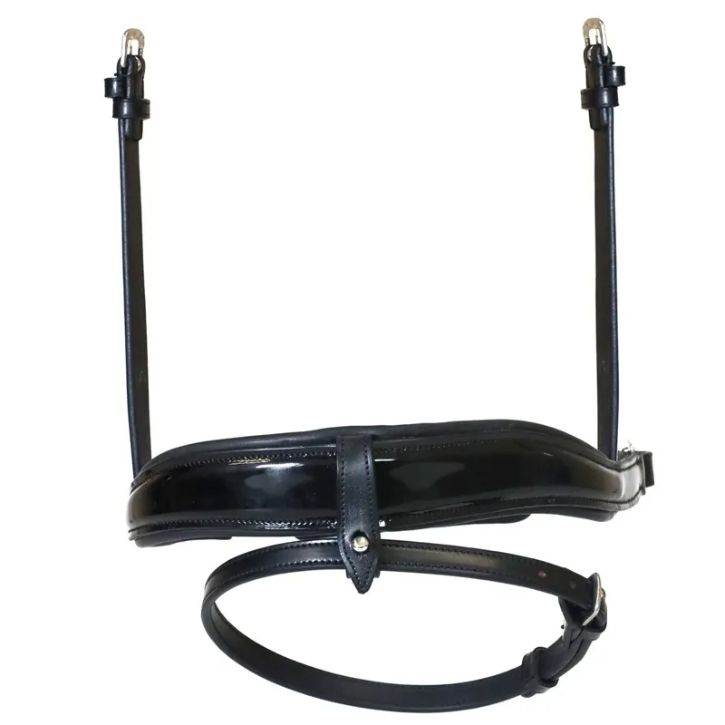 Henry James Patent Dressage Crank Noseband - Black
