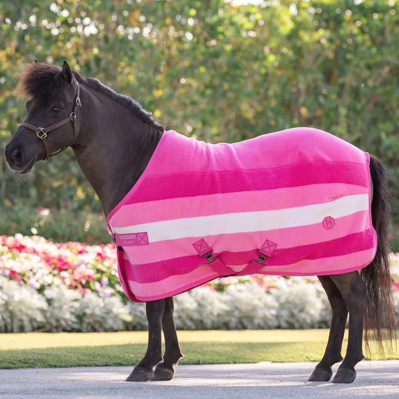 Horseware Newmarket Petite Fleece Cooler - Witney Pink-5