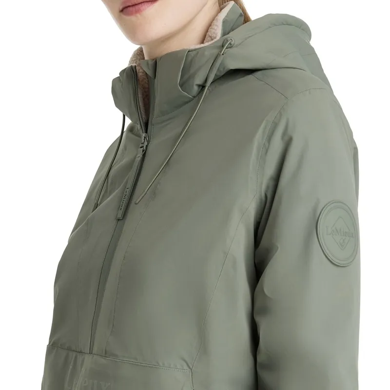 LeMieux Phoebe Women's Waterproof 1/2 Zip Anorak - Rosemary-8