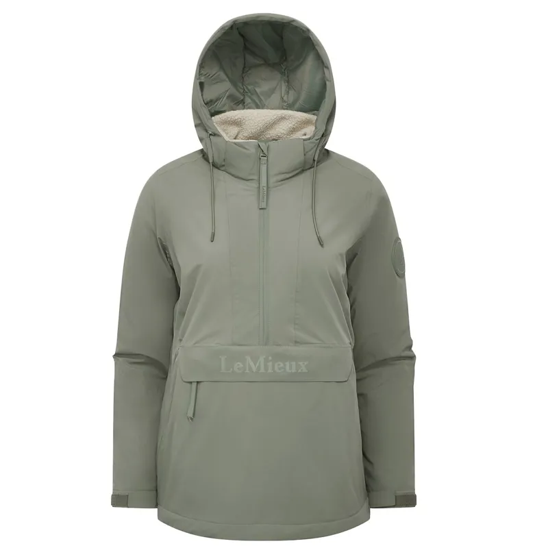 LeMieux Phoebe Women's Waterproof 1/2 Zip Anorak - Rosemary-4