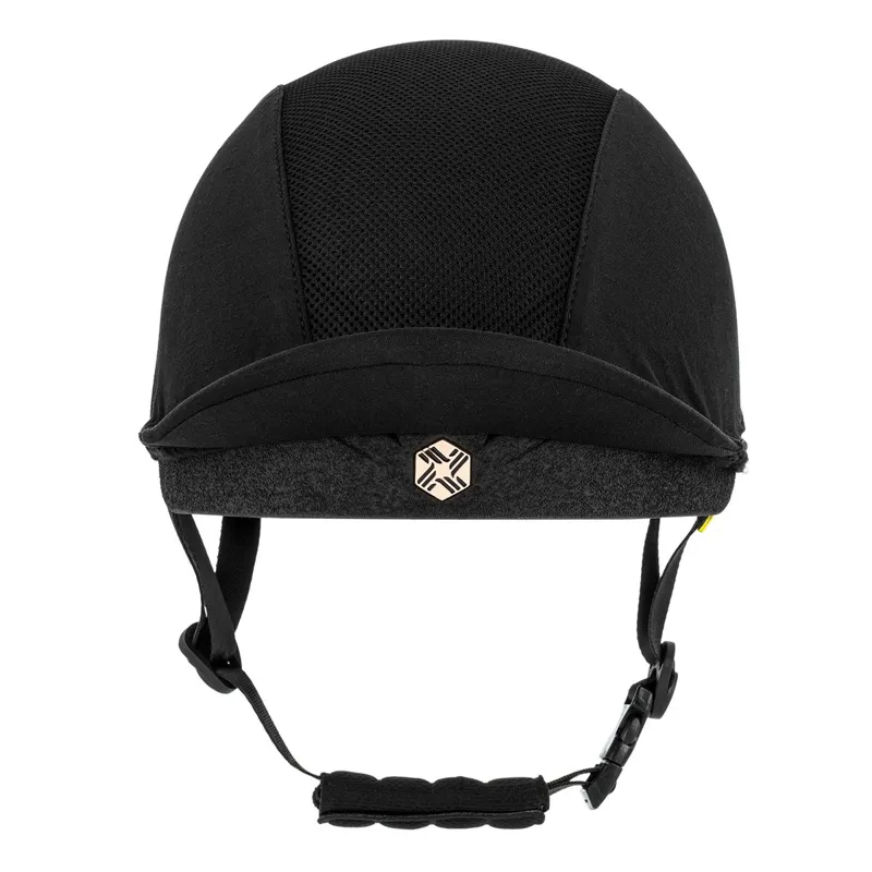 Charles Owen EQx Phoenix MIPS Skull Riding Helmet - Black/Rose Gold Pre-Order-1