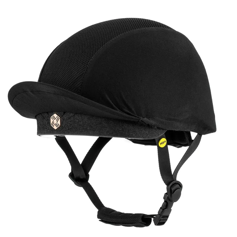 Charles Owen EQx Phoenix MIPS Skull Riding Helmet - Black/Rose Gold Pre-Order