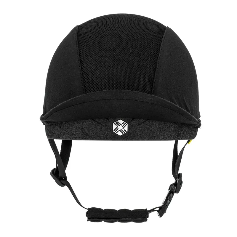 Charles Owen EQx Phoenix MIPS Skull Riding Helmet - Black/Silver Pre-Order-1