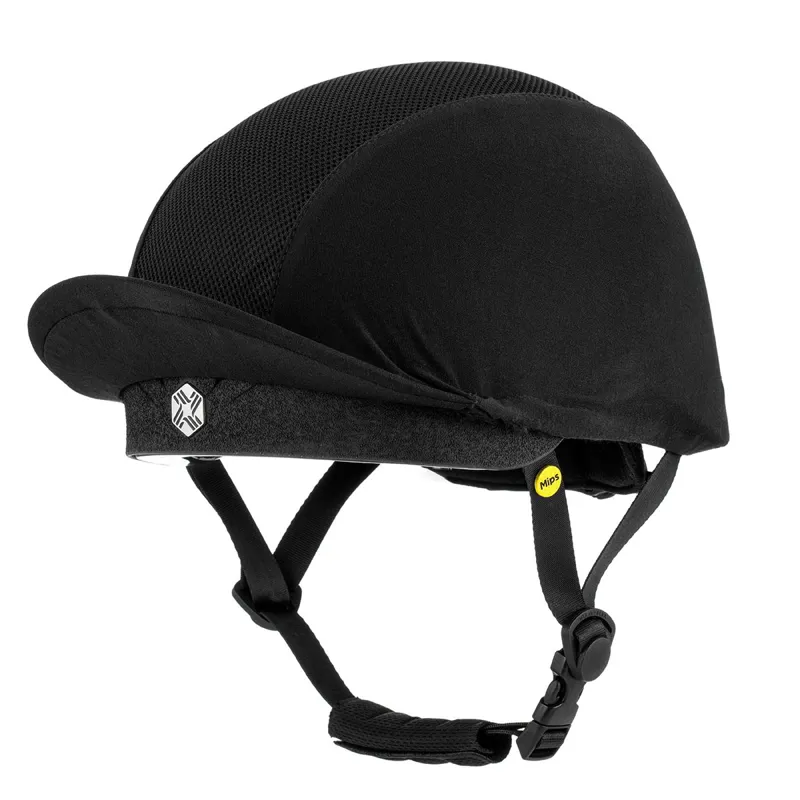 Charles Owen EQx Phoenix MIPS Skull Riding Helmet - Black/Silver Pre-Order