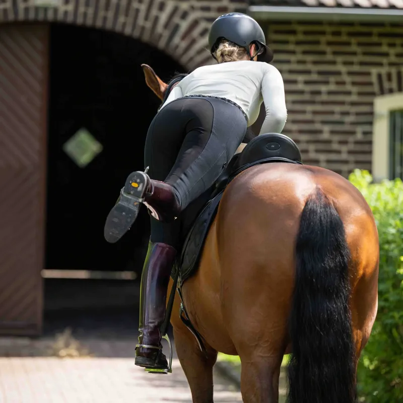 Pikeur Lugana Womens FFL FlexTec Full Grip Breeches - Black-4