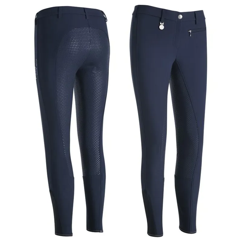 Pikeur Lucinda Grip Full Seat Ladies Breeches - Nightblue - UK16-1