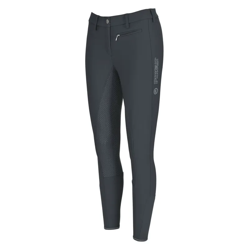 Pikeur Lucinda Grip Full Seat Corkshell Womens Breeches - Dark Shadow