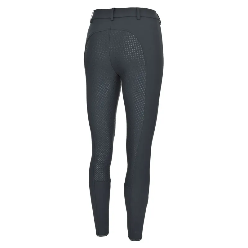 Pikeur Lucinda Grip Full Seat Corkshell Womens Breeches - Dark Shadow-1
