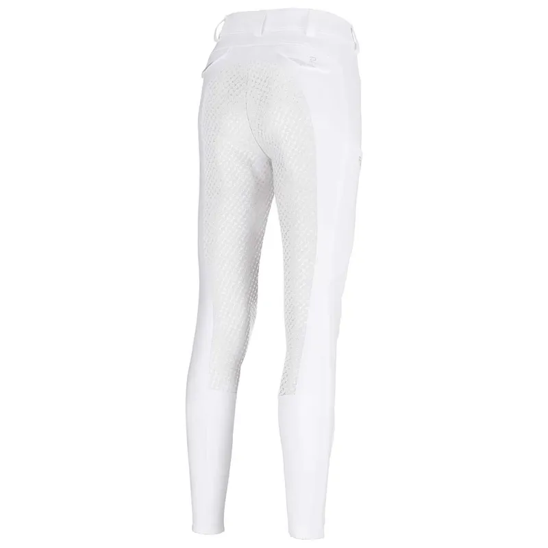 Pikeur Laure Full Grip Womens Competition Breeches - White-1