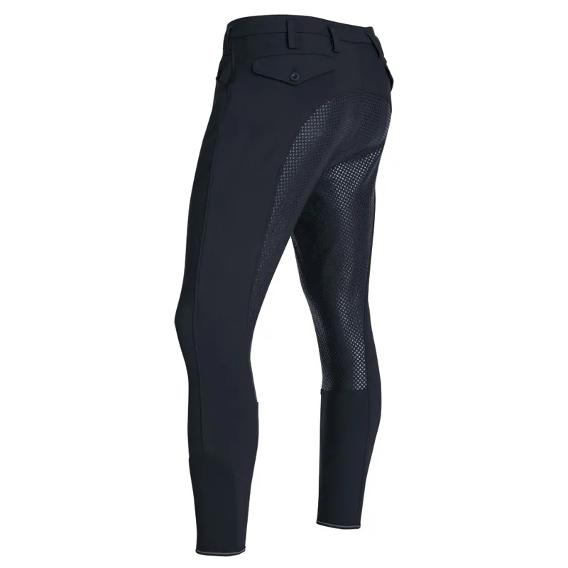 Pikeur Rossini Grip II Full Seat Mens Breeches - Dark Shadow-1