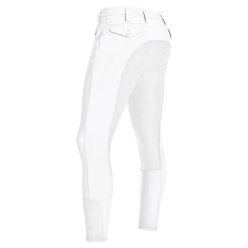 Pikeur Rossini Grip II Full Seat Men's Competition Breeches - White