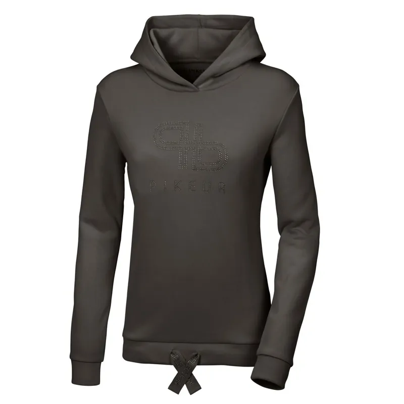 Pikeur Sanne Athleisure Womens Functional Hoodie - Black Olive