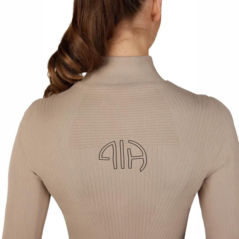 Pikeur Athleisure 2289 3D Knit Women's Shirt - Mocha Cream-5