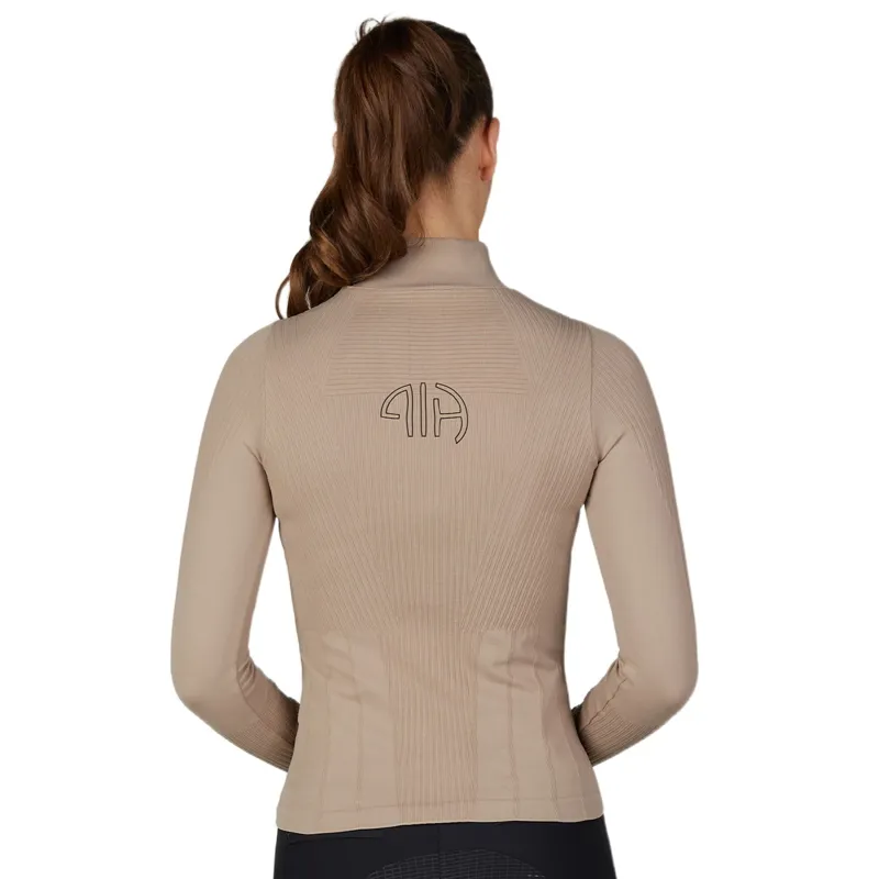 Pikeur Athleisure 2289 3D Knit Women's Shirt - Mocha Cream-1