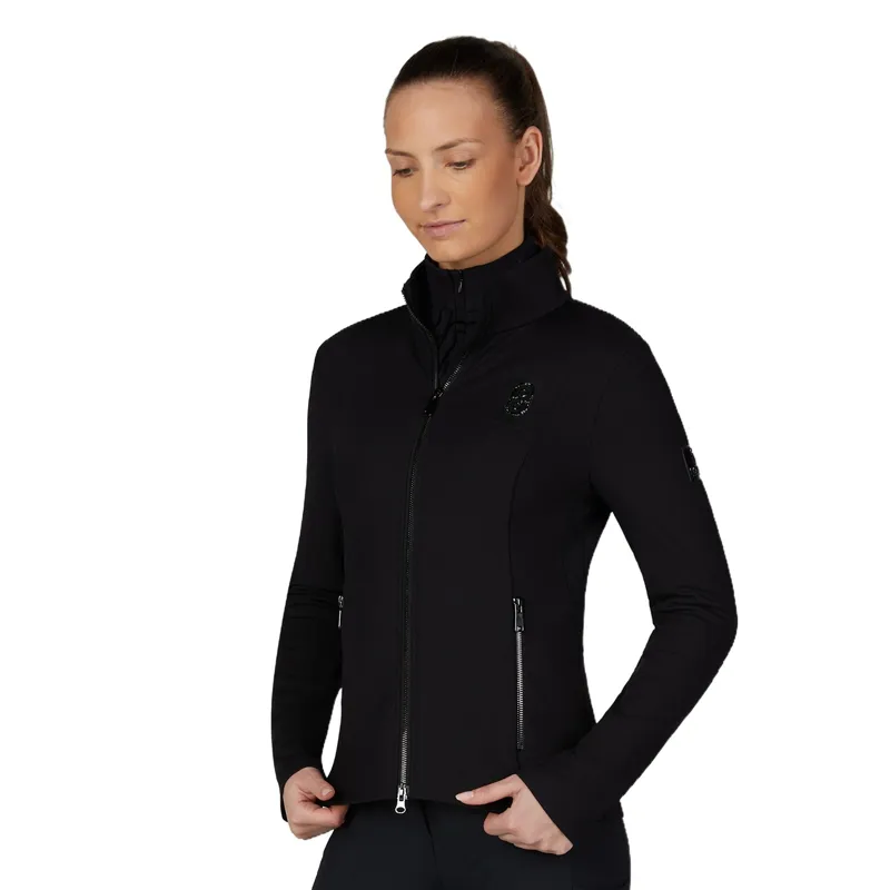 Pikeur Selection 2290 Women's RippedFleece Jacket - Black