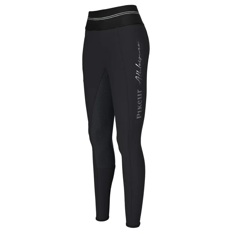 Pikeur Gia Grip II Full Seat Women's Riding Tights - Black - UK16