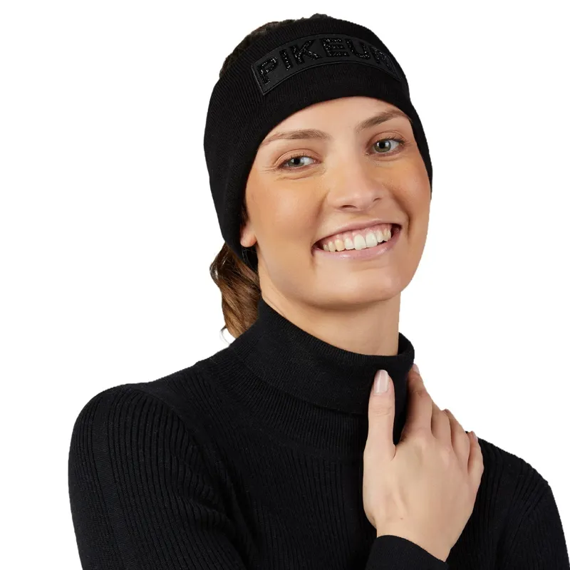 Pikeur Selection 2852 Women's Cotton Headband - Black-1