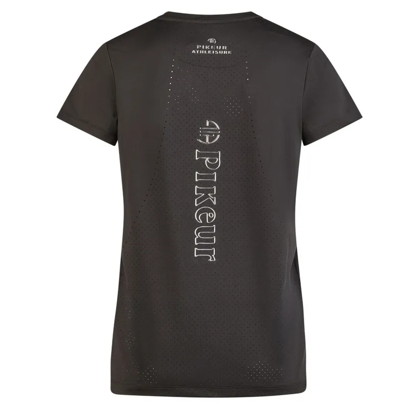 Pikeur Athleisure 1241 Women's Technical T-Shirt - Black-1