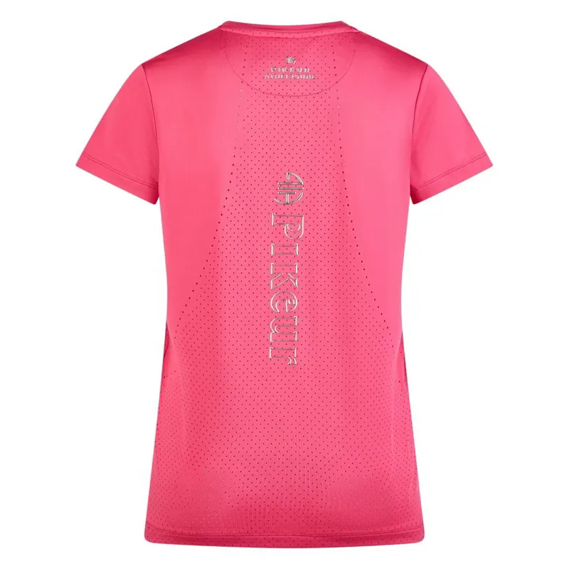 Pikeur Athleisure 1241 Women's Function T-Shirt - Raspberry Pink-1
