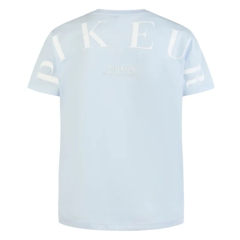 Pikeur Athleisure 1244 Women's Oversized T-Shirt - Azure Glow-2