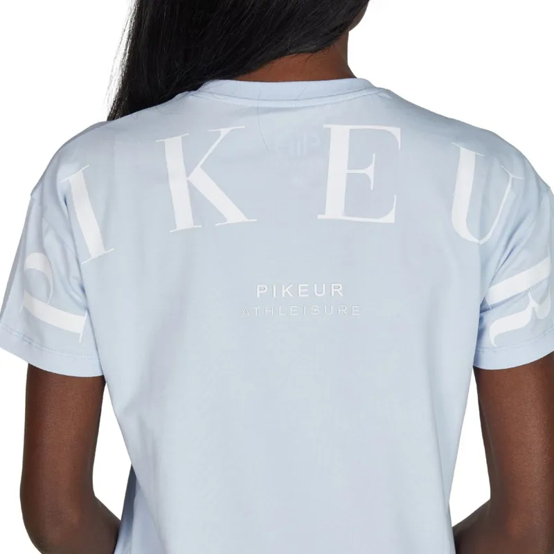 Pikeur Athleisure 1244 Women's Oversized T-Shirt - Azure Glow-3
