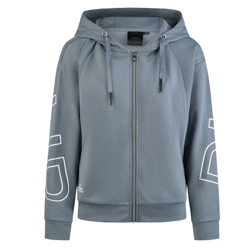 Pikeur Athleisure 1286 Womens Hoodie - Ash Blue-1