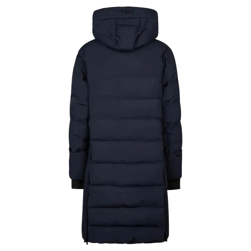 Pikeur Athleisure 2021 FlexQuilt Womens Long Raincoat - Nightblue-1