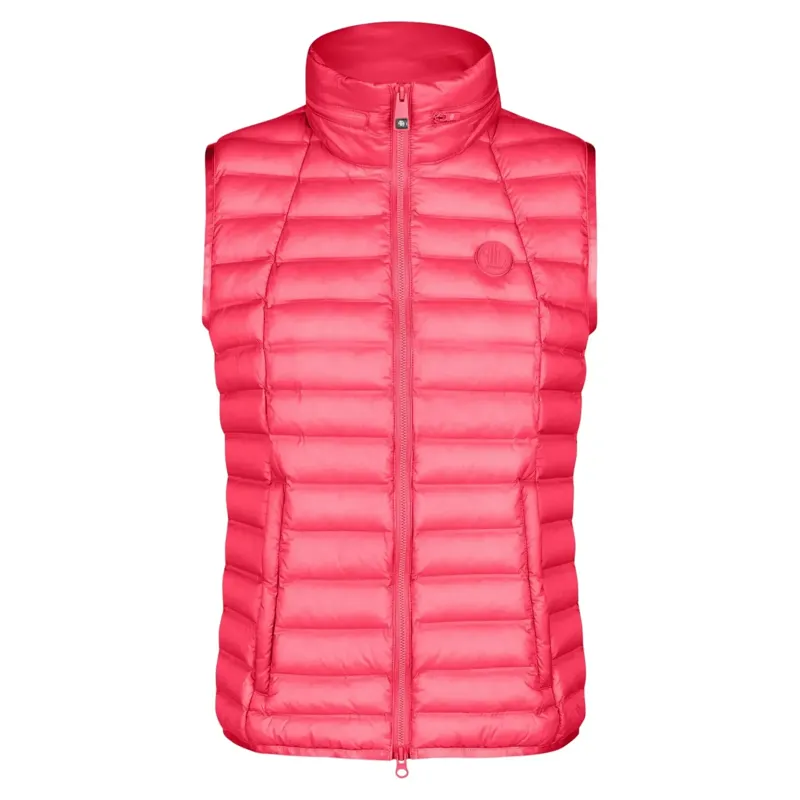Pikeur Athleisure 1004 Womens Quilted Vest - Raspberry Pink