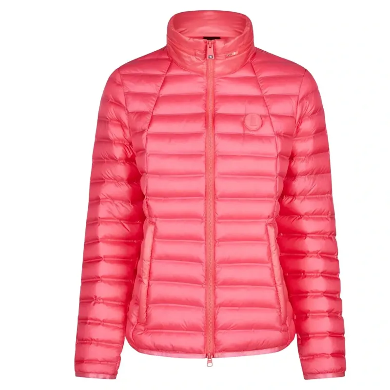 Pikeur Athleisure 1023 Women's Quilted Jacket - Raspberry Pink-1