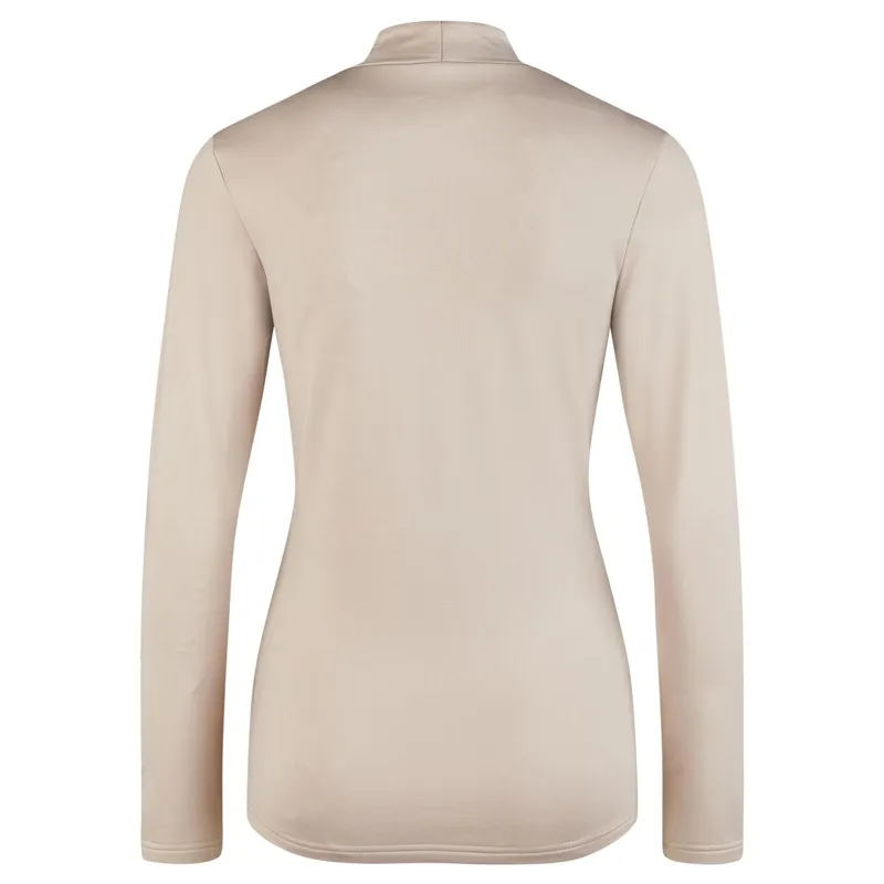 Pikeur Athleisure 6287 Womens Functional Top - Sandstorm-1