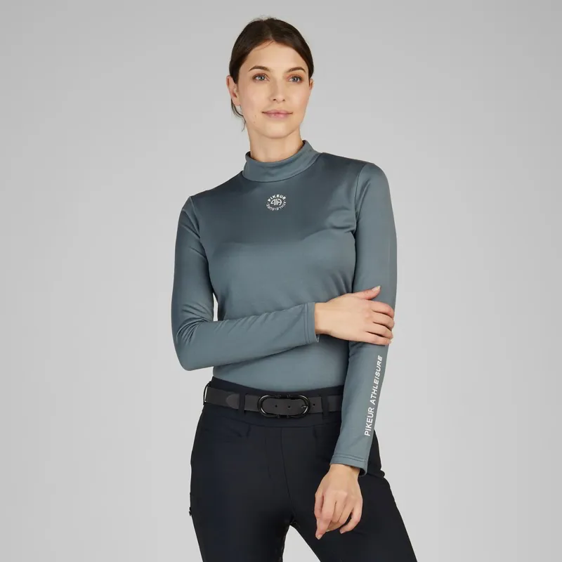 Pikeur Athleisure 6287 Ladies Functional Top - Sober Mint-2