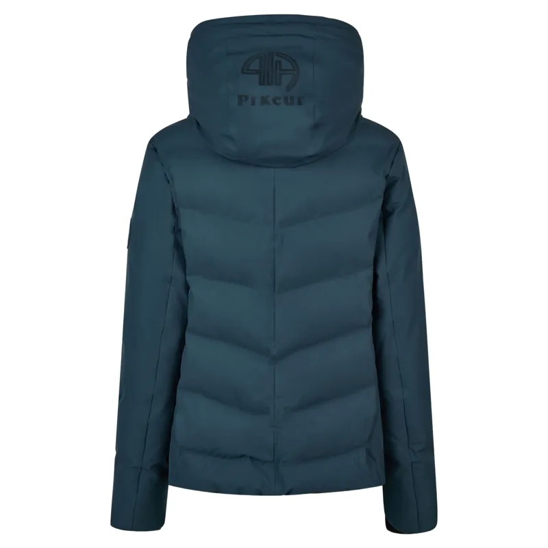Pikeur Athleisure 2019 Women's Quilted Waterproof Jacket - Pine Green-1