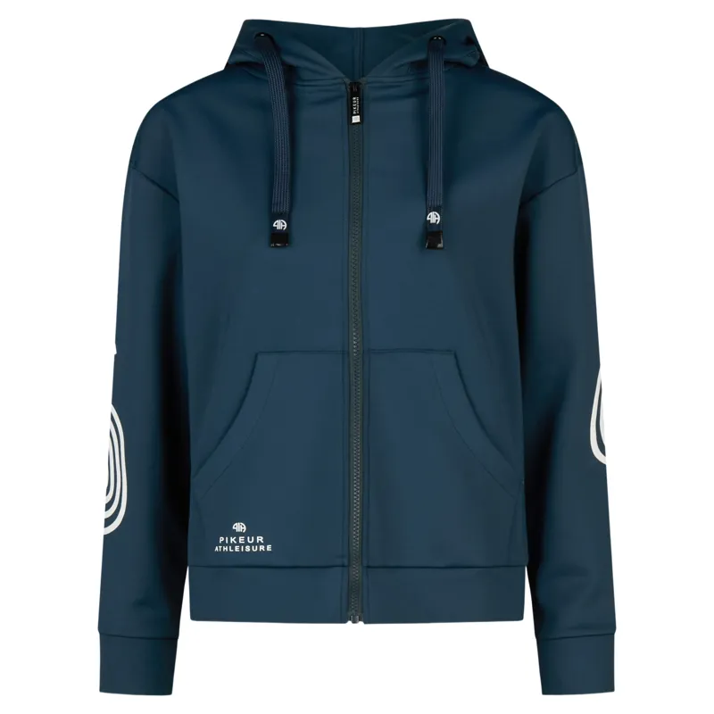 Pikeur Athleisure 2286 Women's Zip Hoodie - Pine Green-3