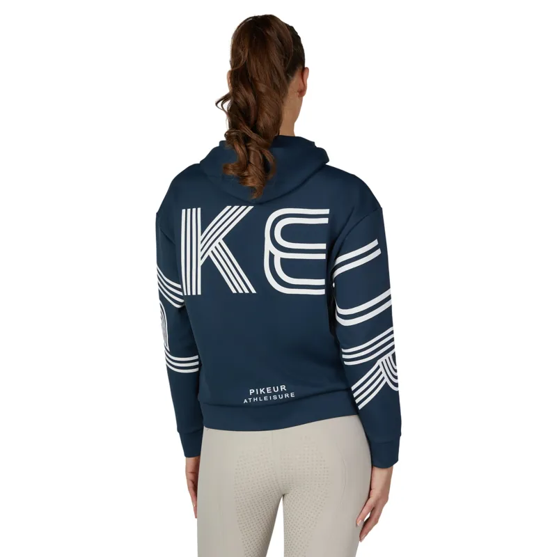 Pikeur Athleisure 2286 Women's Zip Hoodie - Pine Green-1