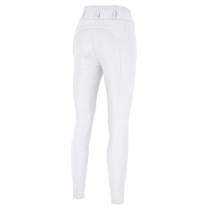 Pikeur Candela DuraGrip Full Seat Women's Competition Breeches - White-2