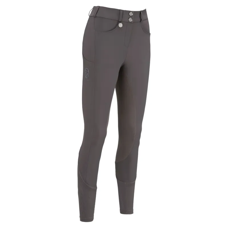 Pikeur Selection Ceelina SD Full Grip Women's Breeches - Basalt Grey