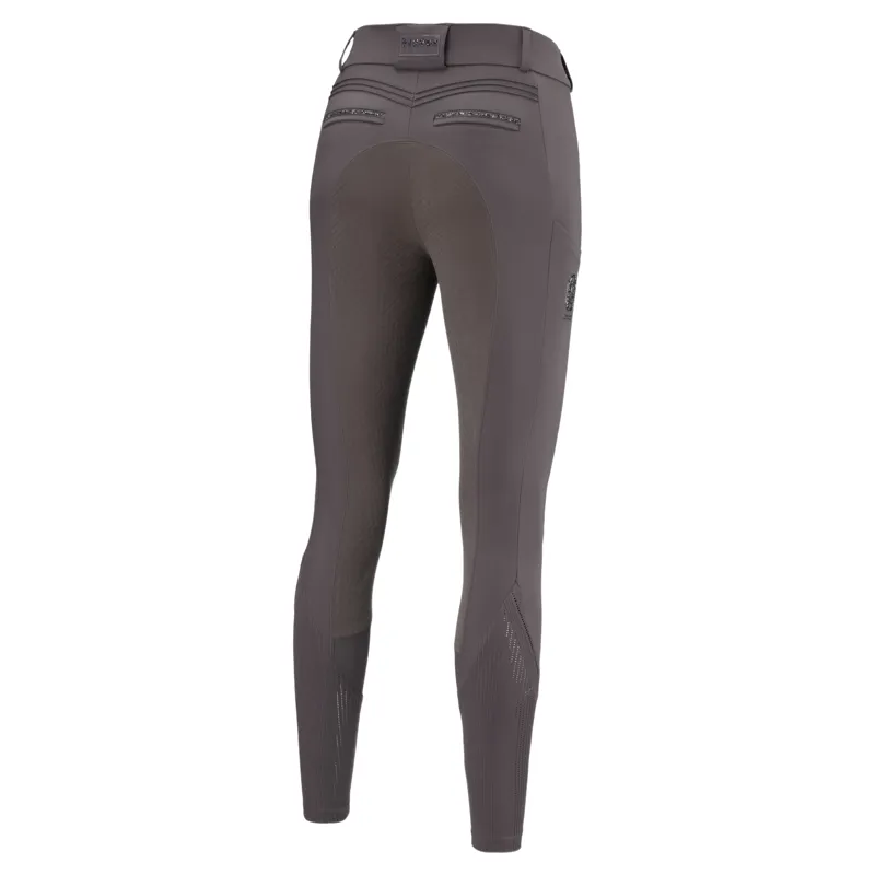 Pikeur Selection Ceelina SD Full Grip Women's Breeches - Basalt Grey-3