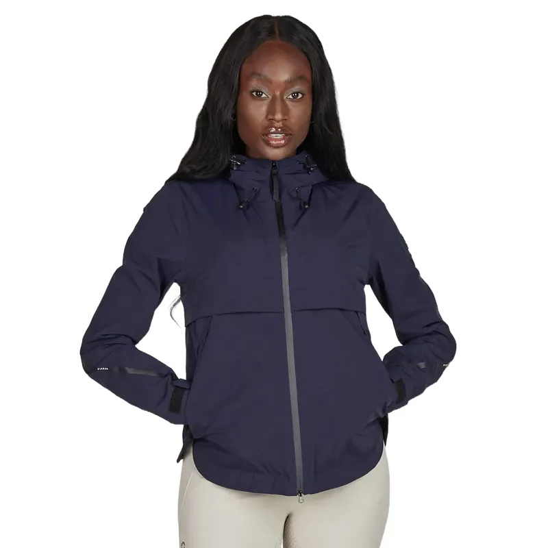 Pikeur Core 1024 Womens Full Zip Waterproof Rain Jacket - Nightblue